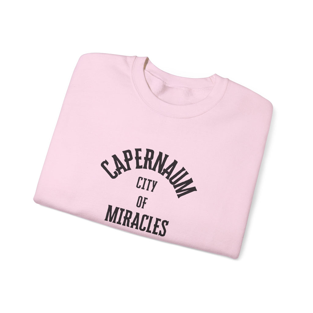 Capernaum City of Miracles Sweatshirt- Matthew 4