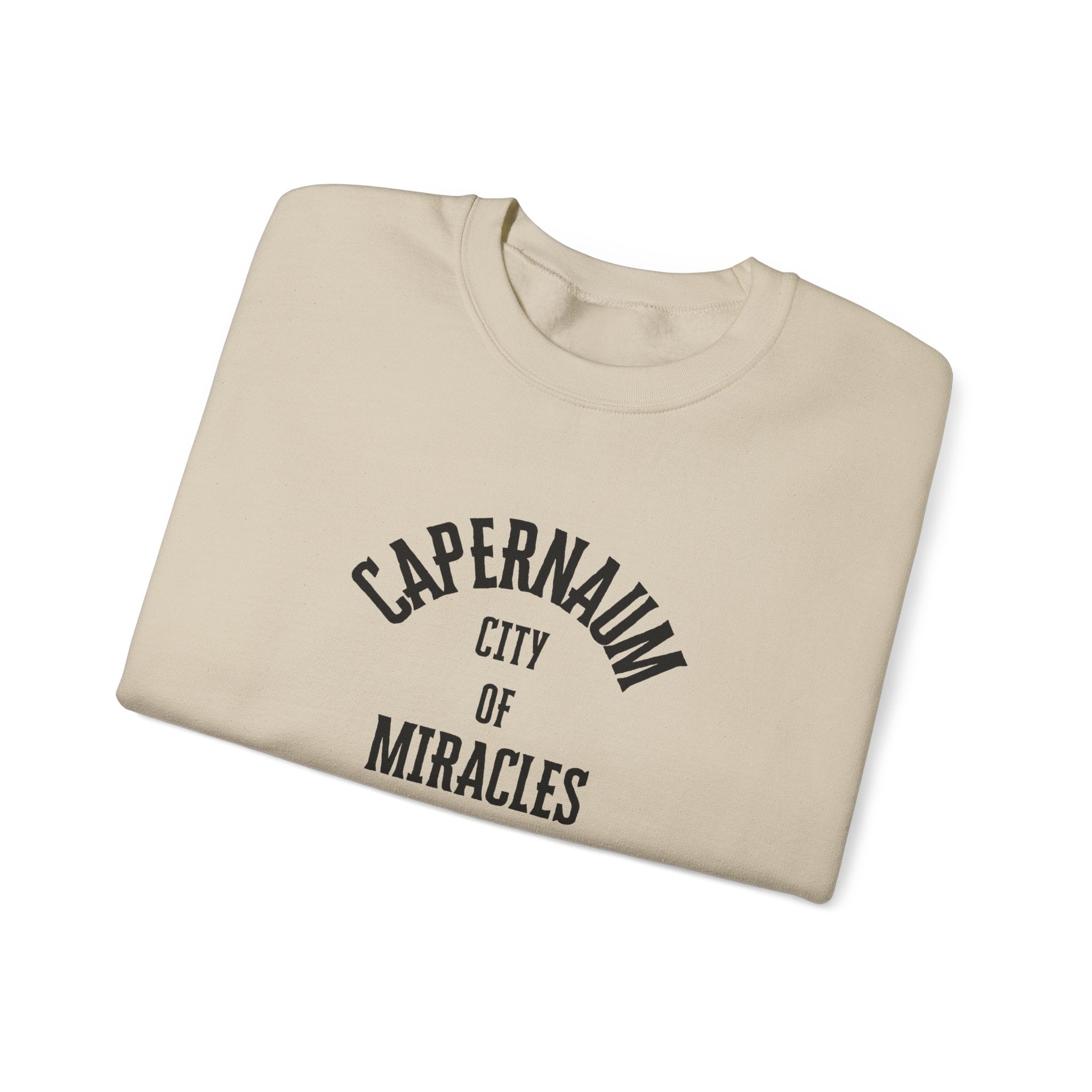 Capernaum City of Miracles Sweatshirt- Matthew 4