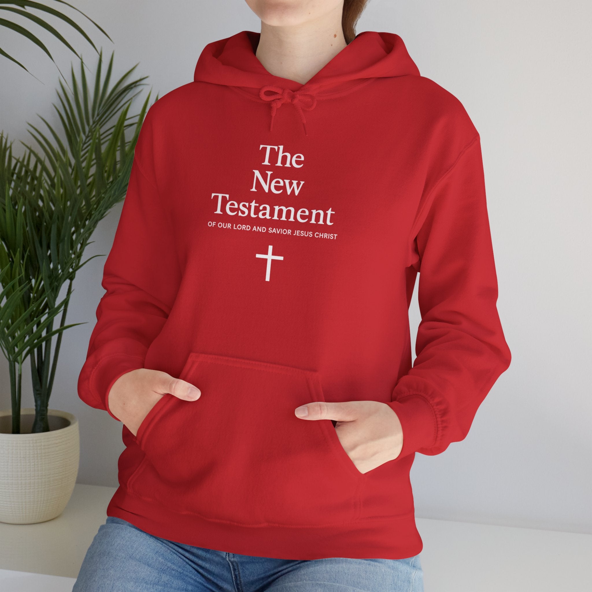 “The New Testament” Cross Pullover