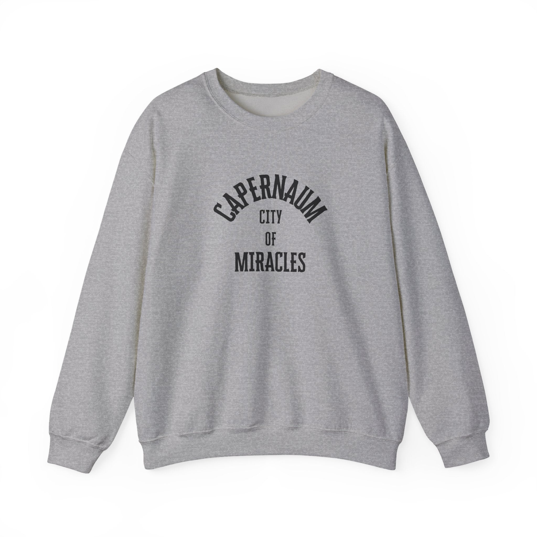Capernaum City of Miracles Sweatshirt- Matthew 4