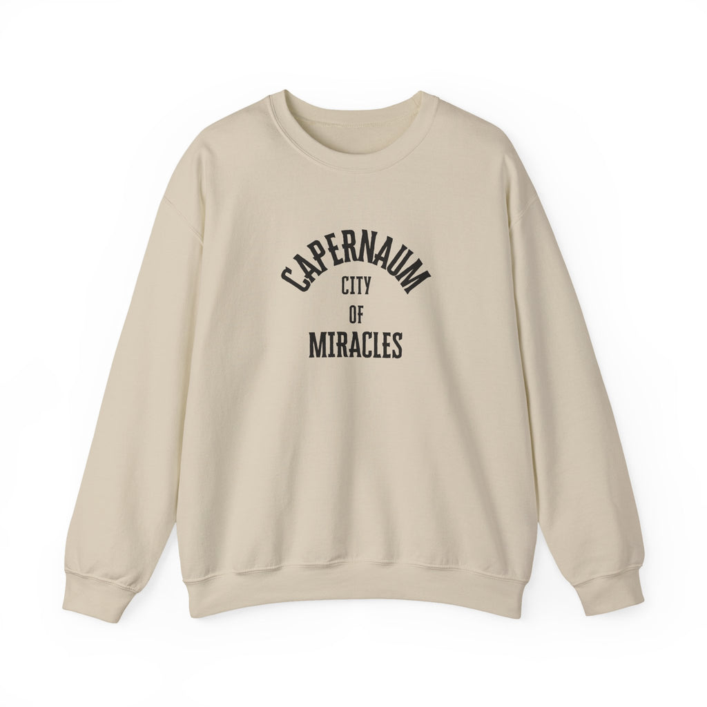 Capernaum City of Miracles Sweatshirt- Matthew 4