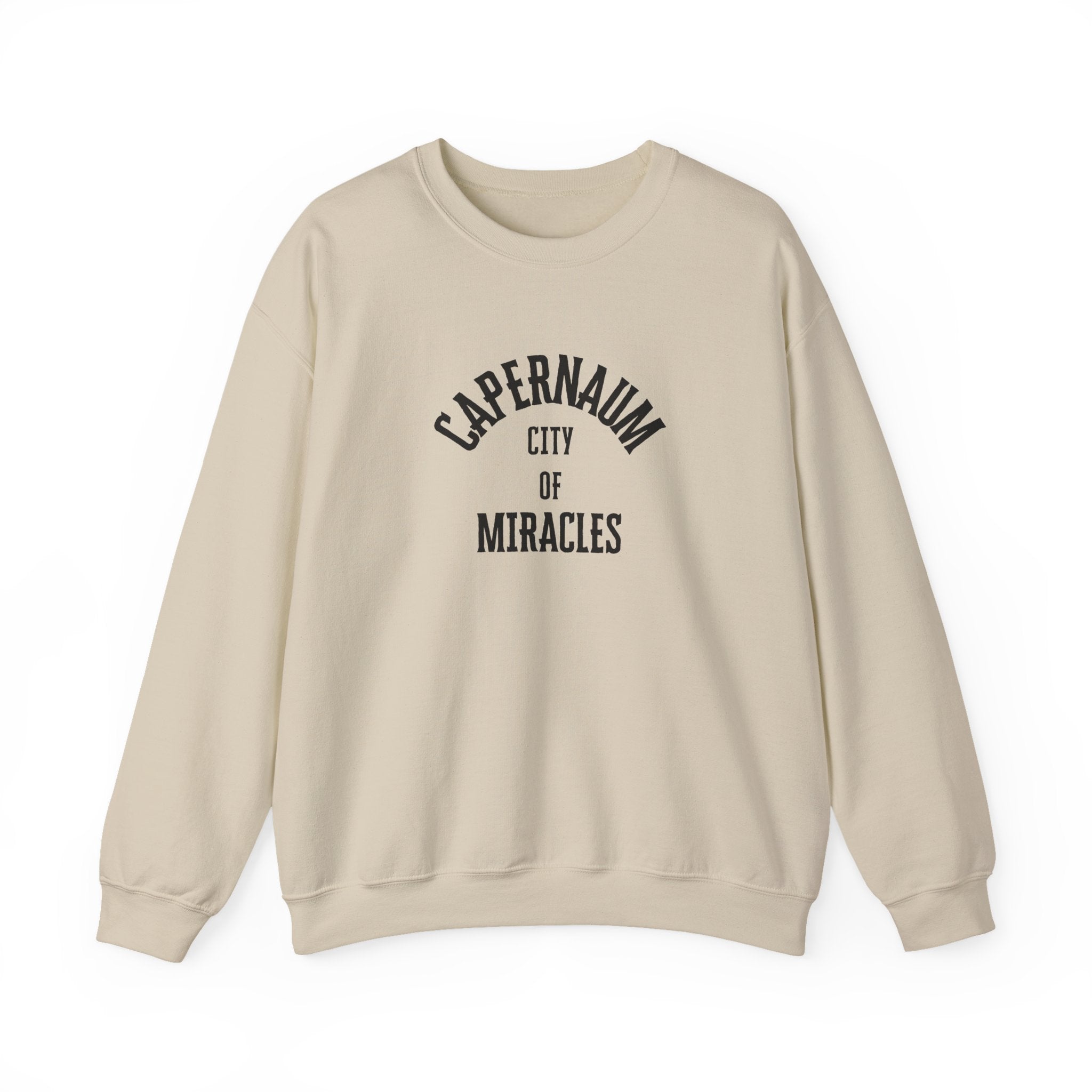 Capernaum City of Miracles Sweatshirt- Matthew 4