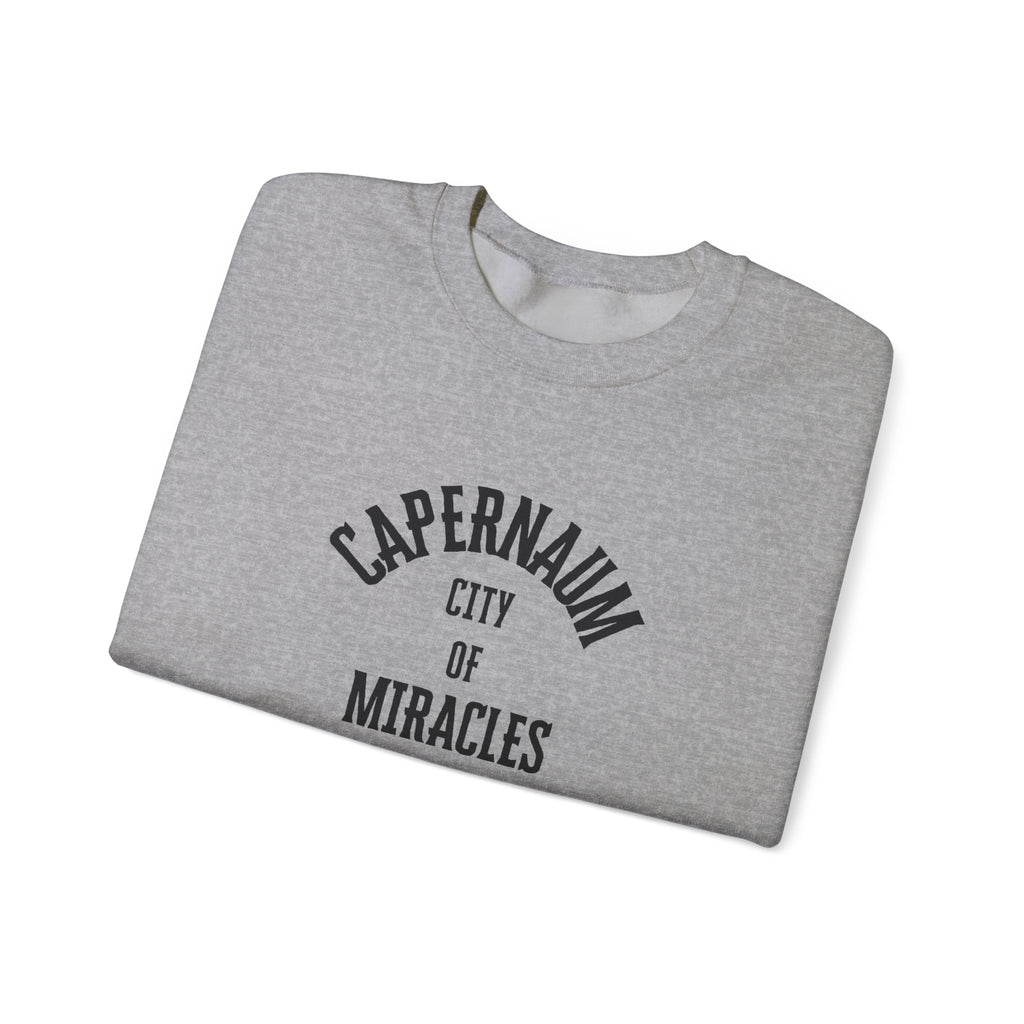 Capernaum City of Miracles Sweatshirt- Matthew 4