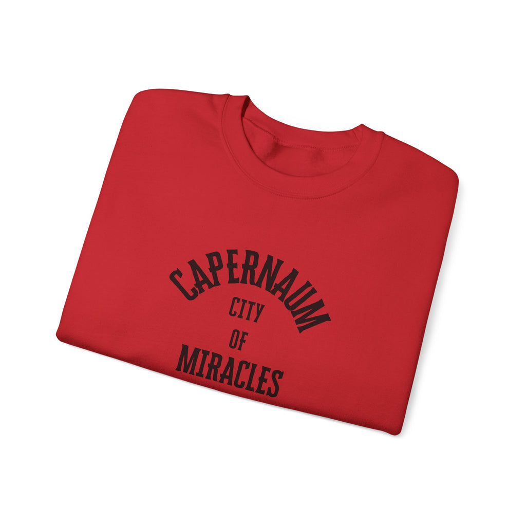 Capernaum City of Miracles Sweatshirt- Matthew 4